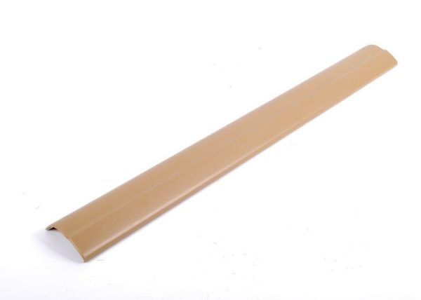 BMW NEW GENUINE 5 E60 E61 FRONT INTERIOR BEIGE DOOR ENTRY SILL STRIP 51477069515