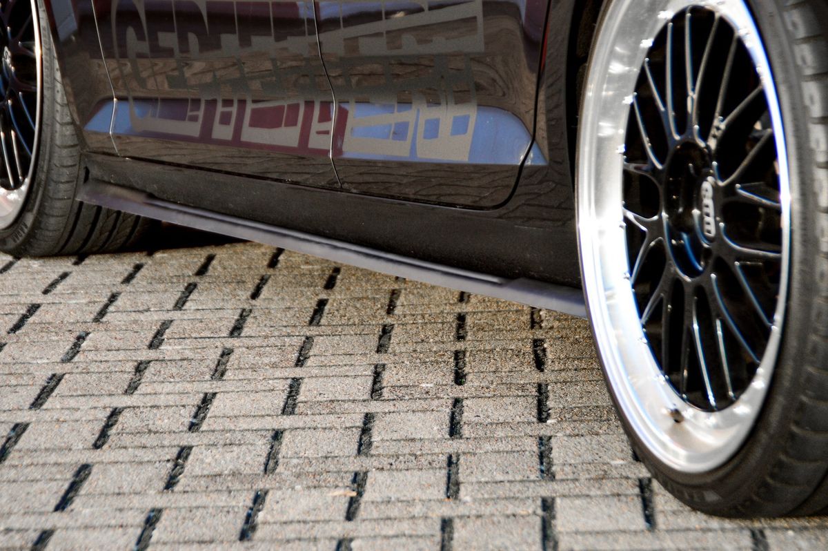 Performance Side skirts addons / Blades / diffusers / sill covers For Audi A4 B9 15-20 - Image 2