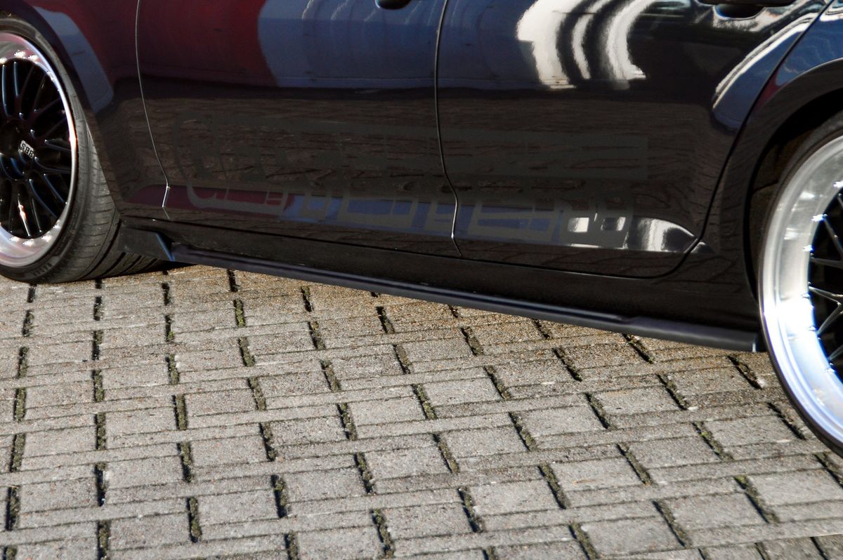 Performance Side skirts addons / Blades / diffusers / sill covers with Wing For Audi A4 B9 15-20 - Image 3