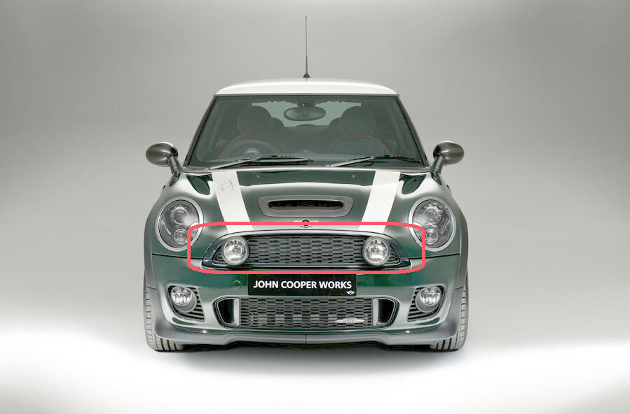 MINI NEW GENUINE R55 R56 R57 R58 R59 AERO JCW S FRONT CAMDEN AND MAYFAIR GRILLE  51117229334 - Image 3