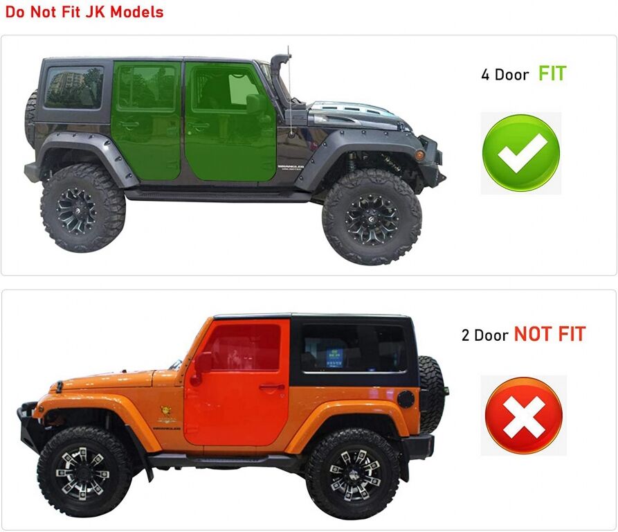 Running Boards Side Steps suitable for Jeep Wrangler JL (2018-Up) 4 Doors - Image 9