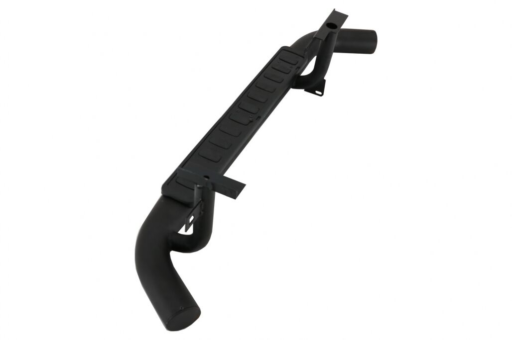 Running Boards Side Steps Suitable for Land Rover Defender 90 (1990-2016) Black Edition - Image 4