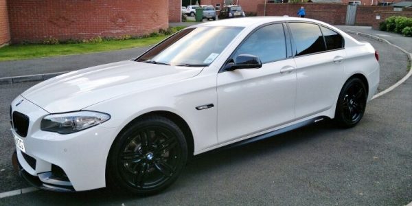 Side Skirts with Extensions suitable for BMW F10 F11 Sedan Touring (2011-up) M5 / M-Performance Design - Image 6