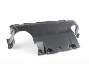 NEW GENUINE VW TOUAREG 2003-2010 BLACK RADIATOR CORE SUPPORT SHIELD 7L0825285C