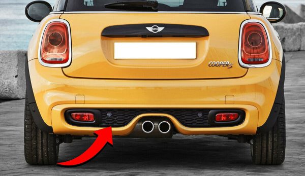 NEW GENUINE MINI R55 R56 REAR BUMPER DIFFUSER GRILLE WITH PDC 51127365091 - Image 2