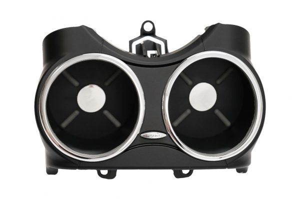 Front Dual Cup Holder suitable for Mercedes Benz CLS C219 W219 (2003-2010) Black