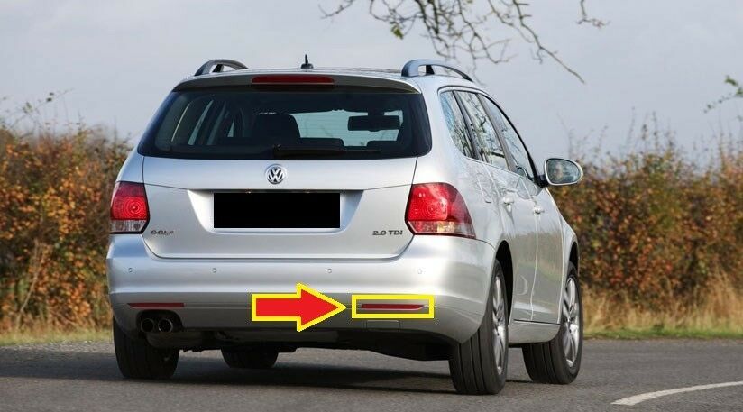 NEW GENUINE VW GOLF VARIANT MK6 09-14 REAR BUMPER RIGHT O/S REFLECTOR 1K9945106A - Image 2