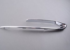 BMW NEW GENUINE 5 F10 F11 13-16 FRONT BUMPER N/S LEFT CHROME GRILL TRIM 51117331769