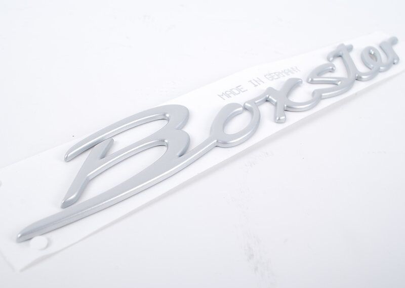 NEW GENUINE PORSCHE TITANIUM BOXSTER S 987 DECAL REAR BOOT LID BADGE EMBLEM 98755903700 - Image 3