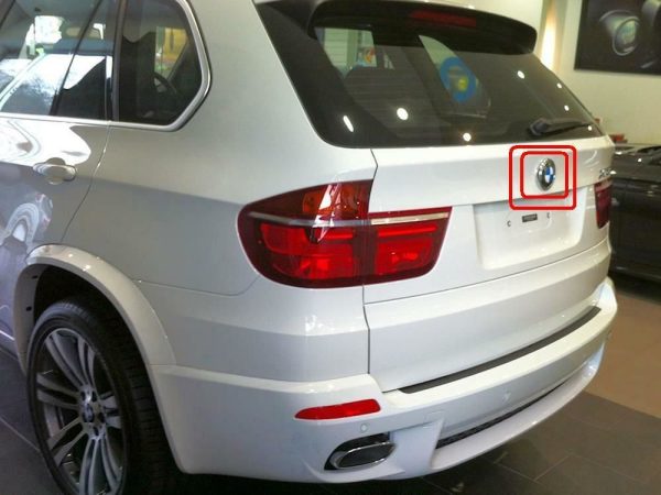 Genuine Label Original Rear Trunk Boot Emblem Badge for BMW X5 / X5M E70 07-13 - Image 2