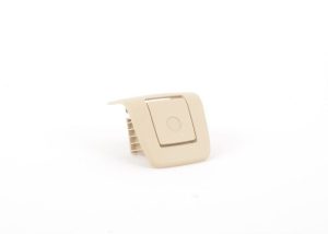BMW NEW GENUINE 3 CABRIO E93 06-13 REAR SEAT CREAM BEIGE ISOFIX MOUNT COVER  52209112425