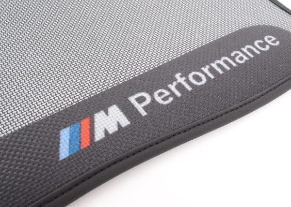 BMW NEW GENUINE F30 F31 F36 F80 M PERFORMANCE REAR FLOOR MATS 51472409932 - Image 2