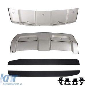 Skid Plates Bumper Protection suitable for Range ROVER (L494) (2014-up) with Running Boards Sport