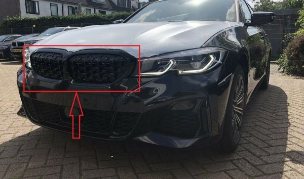 NEW GENUINE BMW 3 SERIES G20 M340i HIGH GLOSS BLACK FRONT KIDNEY GRILLE 51139448475 - Image 5