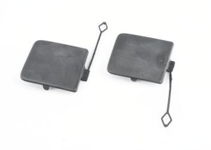 NEW GENUINE BMW X1 E84 2009 - 2012/07 REAR BUMPER TOW HOOK COVER PAIR 51122452518