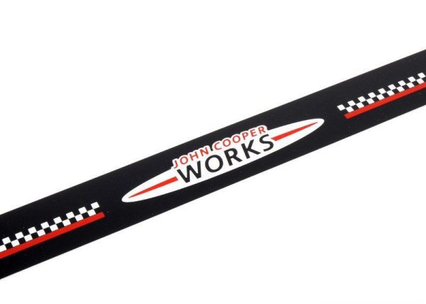 MINI NEW GENUINE F56 F57 JCW SIDE SILL DOOR ENTRANCE COVER PLATE 51777361585 - Image 3