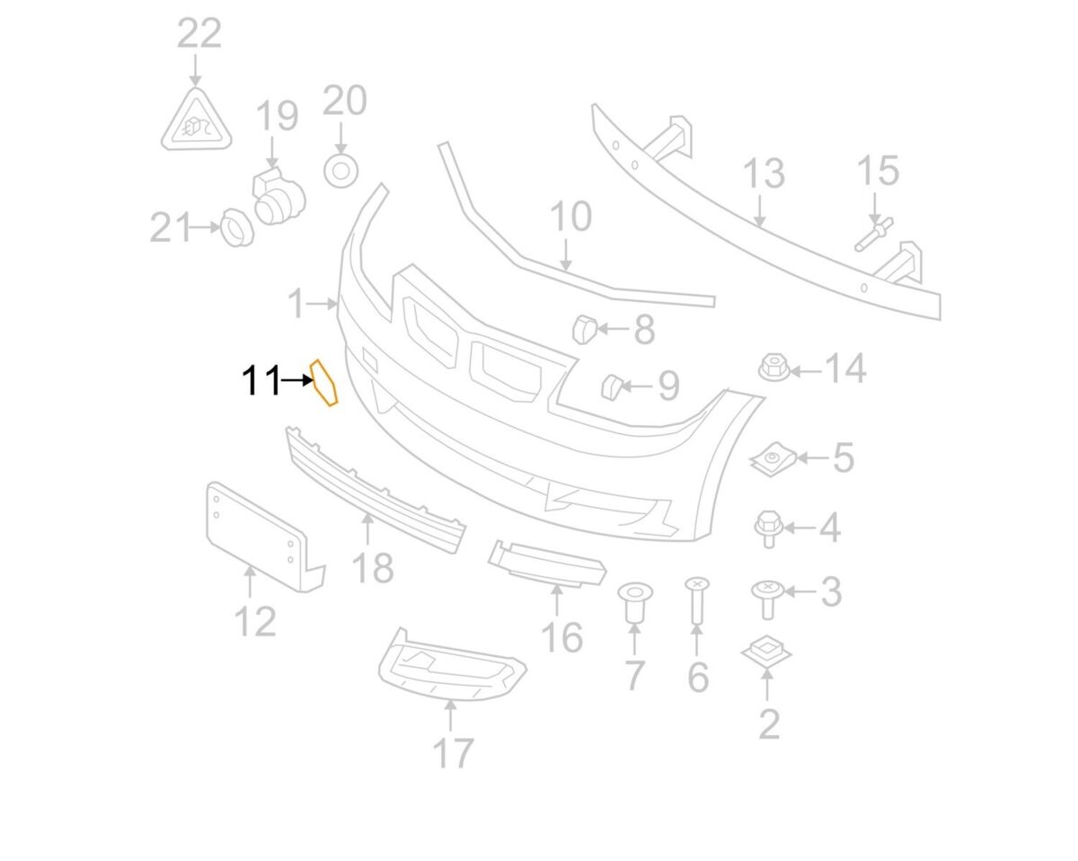 BMW NEW GENUINE 1 E82 E88 07-11 FRONT BUMPER TOW HOOK EYE COVER 51117202079 - Image 3