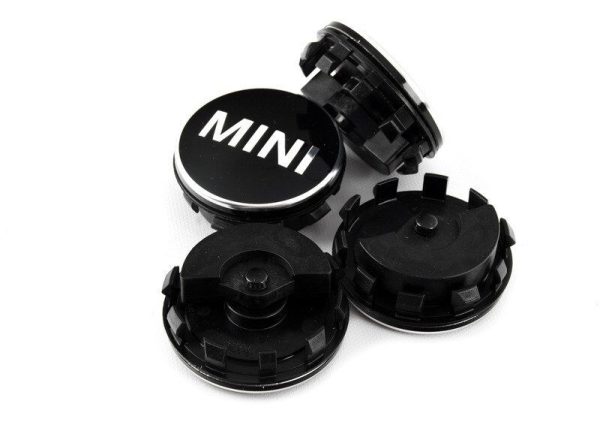 NEW GENUINE MINI F54 F55 F56 F57 F60 FLOATING 56MM WHEEL CENTER CAP SET 36122469709 - Image 2