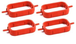NEW GENUINE BMW DIESEL INTAKE MANIFOLD PROFILE GASKET SET OF 4 11617790198