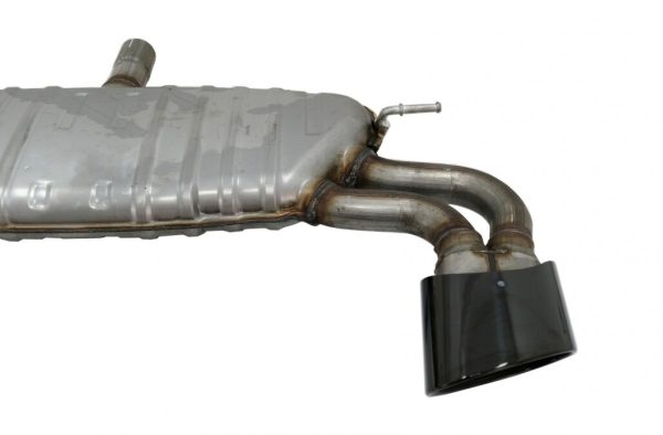 Complete Exhaust System suitable for Audi A3 8V Hatchback / Sportback / Coupe (2012-2019) RS3 Design Piano Black Tips - Image 3