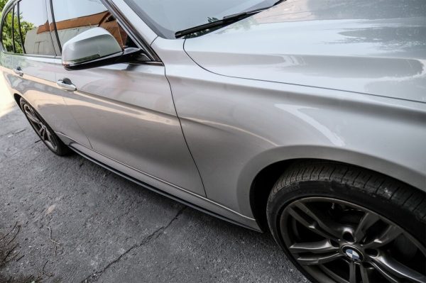 Side Skirts Add-on Lip Extensions suitable for BMW F30 F31 3 Series (2011-Up) M-Performance Design - Image 9