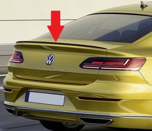 NEW GENUINE VW ARTEON R LINE TRUNK BLACK SPOILER 3G8827933A041