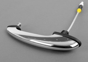 NEW GENUINE MINI COUNTRYMAN R60 CHROME REAR DOOR HANDLE LEFT N/S 51219803705