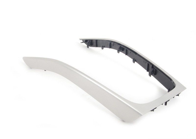 NEW GENUINE AUDI A4 A5 CENTER CONSOLE ALUMINIUM TRIGON COVER FRAME TRIM 8K0863305SAR8