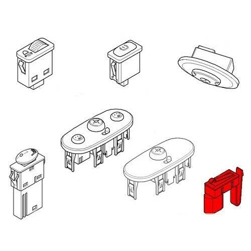 MINI NEW GENUINE COOPER R50 R52 R53 ENGINE HOOD MICRO SWITCH 61311480861 - Image 2