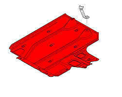 MINI NEW GENUINE COOPER R55 R56 BELLY PAN UNDERSIDE PANELING RIGHT O/S 51752755792 - Image 2