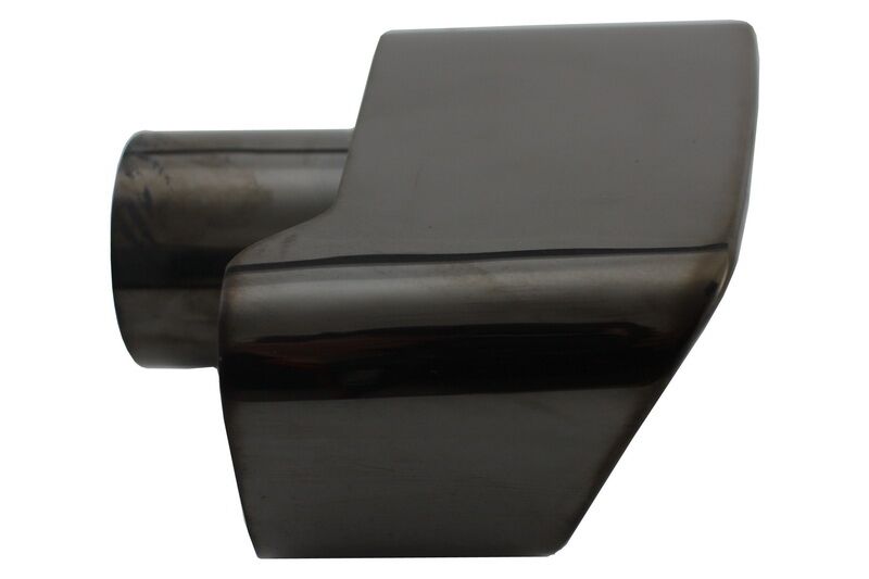 Front Bumper Spoiler Lip with Mirror Covers and Diffuser & Exhaust Muffler Tips Black suitable for BMW 5 Series F10 F11 Sedan Touring (2015-2017) M-Performance Design - Image 19