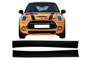 Set Sticker Vinyl White Black Hood Upper Bonnet suitable for MINI R50 R52 R53 R56 R57 Clubman R55 (2001-2017) Premium Quality