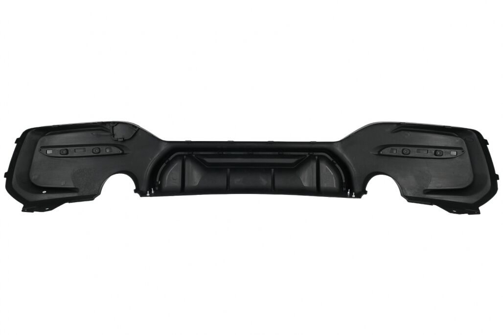 Rear Bumper Spoiler Valance Diffuser Twin Outlet Single suitable for BMW 1 Series F20 F21 LCI (2015-2019) Piano Black Competition Design - Image 7