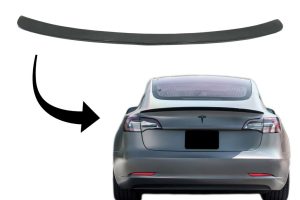 Trunk Spoiler suitable for Tesla Model 3 (2017-up) Real Carbon