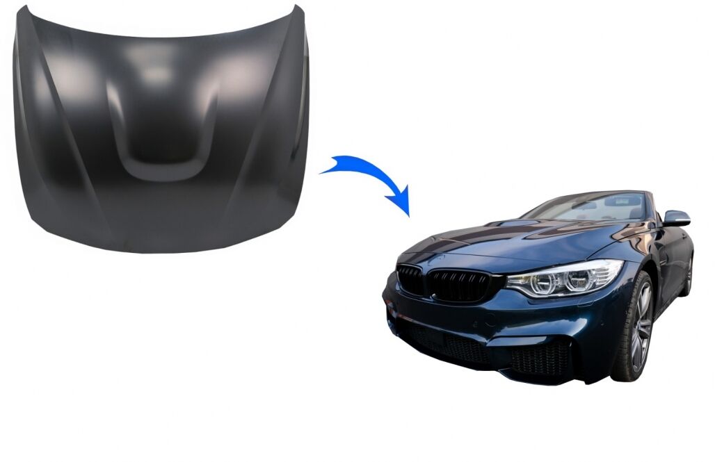 Hood Bonnet suitable for BMW 3 Series F30 F31 F35 (2011-2019) 4 Series F32 F33 F36 Gran Coupe (2011-2019) M3 M4 Look - Image 13