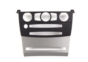BMW NEW GENUINE E60 E61 INTERIOR TRIM PANEL DASHBOARD COVER TITAN 2 BLACK 51456951041