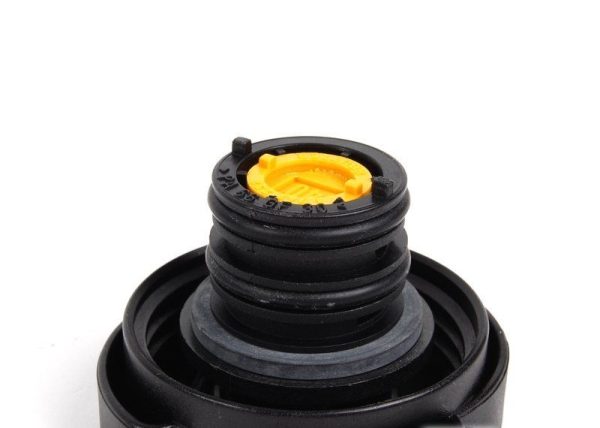 NEW GENUINE BMW E46 E39 E60 E63 RADIATOR EXPANSION TANK CAP 1.4BAR 17137639023 - Image 4