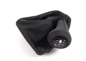 NEW GENUINE BMW M3 SERIES E90 E92 E93 LEATHER SHIFT KNOB 6 SPEED 25112283040