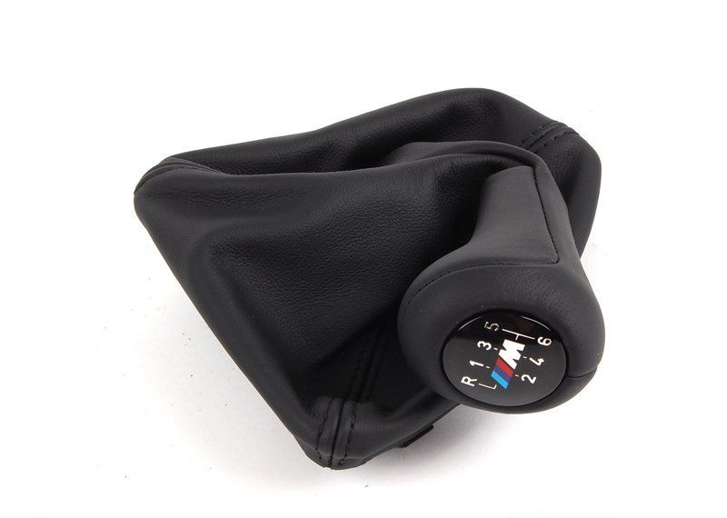 NEW GENUINE BMW M3 SERIES E90 E92 E93 LEATHER SHIFT KNOB 6 SPEED 25112283040