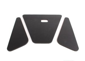 NEW GENUINE BMW 3 SERIES E30 HOOD SOUNDPROOF INSULATION PAD 3PCS SET 51481972245