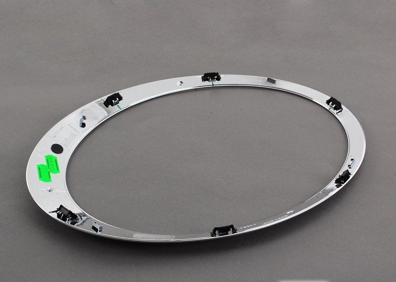 MINI NEW GENUINE R55 R56 R57 R58 R59 O/S RIGHT CHROME HEADLIGHT TRIM RING 51137149906 - Image 4