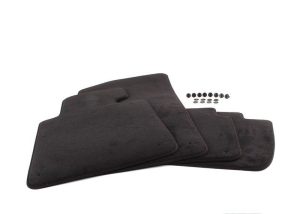 NEW GENUINE BMW 3 SERIES E46 CARPETED FLOOR MAT SET VELOUR LHD 4PCS 51478201222