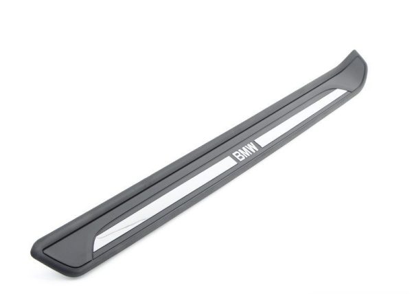 BMW NEW GENUINE E81 E82 2 DOOR N/S LEFT DOOR CHROME ENTRY SILL STRIP 51477180739