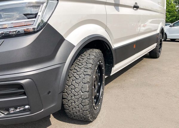 Genuine Wide arches set/ Fender Flares Extensions for MAN TGE MK1 2017+ - Image 8