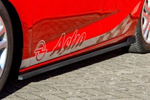 Performance Side skirts addons / Blades / diffusers / sill covers For Opel Astra K 15-21
