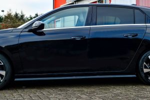 Black Gloss Performance Side skirts addons / Blades / diffusers / sill covers For Opel Astra L 2022+