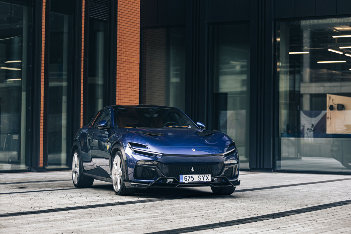 Hood Carbon fibre flap for Ferrari Purosangue vent spoiler frame diffuser - Image 10