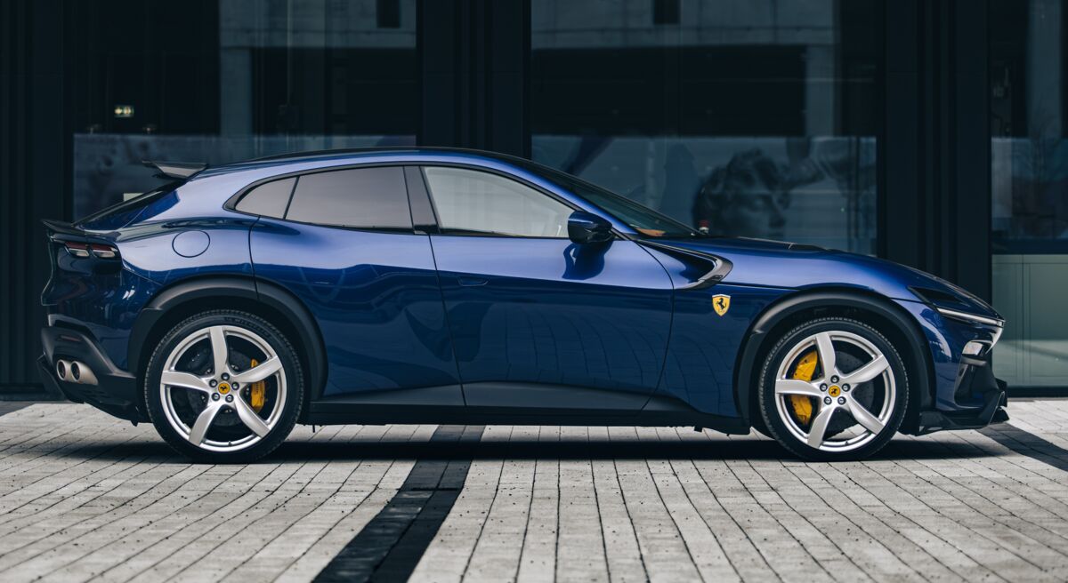 Hood and wing Carbon fibre flap for Ferrari Purosangue front fender vent frame diffuser - Image 7