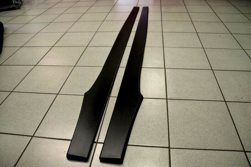 Black Gloss Performance Side skirts addons / Blades / diffusers / sill covers For BMW M3 E92 E93 v2 - Image 2