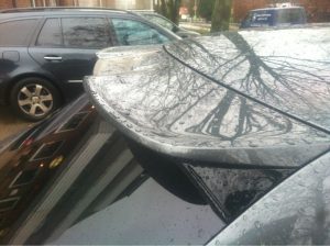 RS Look Rear Door/ Roof Spoiler For Audi A1 8X 10+